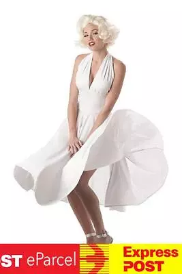 Licensed Marilyn Monroe Sexy Fancy Dress Adult Costume • $53