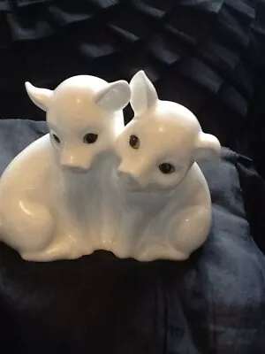 £19.99 • Buy Royal Osborne Bone China Cuddling Pigs