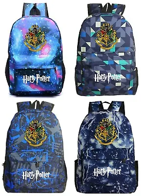 Harry Potter Hogwarts Glow In Dark Backpack School Bag Kids • $35.09