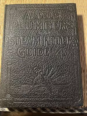 Vintage 1938 Audels Plumbers And Steam Fitters Guide #4 • $10