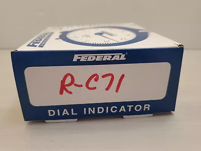 MAHR FEDERAL Dial Indicator Full Jeweled C71  .0005 • $22.50