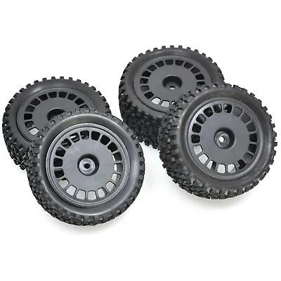 RC Wheels Rims Tires For Tamiya TT-02B DT-02 1/10 RC Buggy Car • $18.64