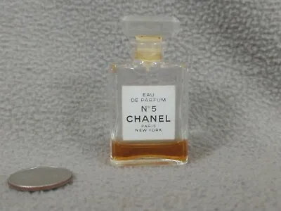 Vintage Chanel No. 5 Eau De Parfum 0.13 Oz 4ml 15% Full • $29.99