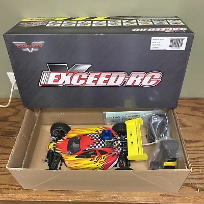 $224.95 • Buy Exceed RC Forza 1/10 Nitro Gas Car .18 Engine Remote RC RTR Buggy 4WD 2Speed