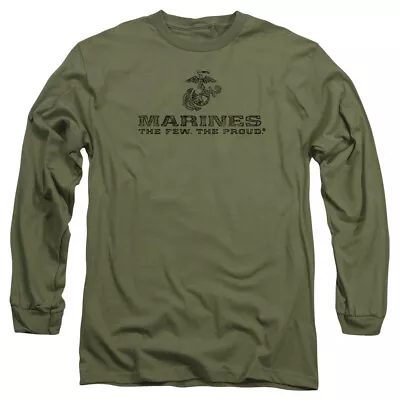 U.S. MARINE CORPS LOGO Licensed Men's Long Sleeve Graphic Tee Shirt SM-3XL  • $27.95