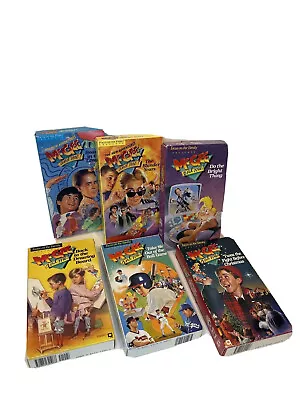 Lot Of 6 McGee And Me VHS Video Tapes Focus On The Family Christian Bible Values • $19.99