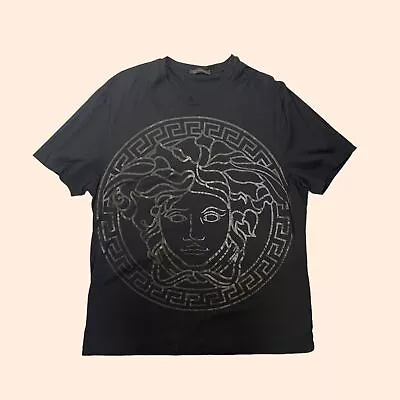 Versace Medusa Black T-Shirt • $200