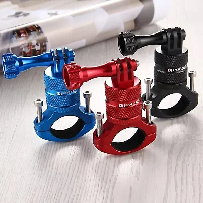 PULUZ Aluminum Bike Handlebar Adapter Mount For Gopro Hero 11 10 9 8 7 6 Camera • $13.29