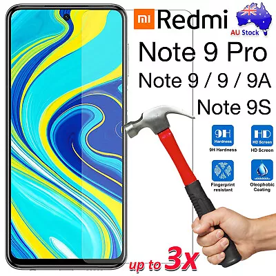 9H Tempered Glass | Film Screen Protector For Redmi Note 9T Note 9 Pro 9 9A 9T • $14.99