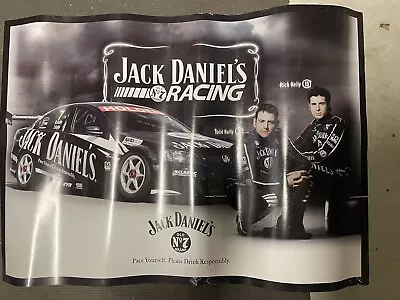 Holden Commodore Supercar VE Jack Daniel's Racing Rick & Todd Kelly V8 Poster • $9.90