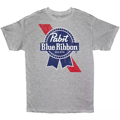 Nwt Pabst Blue Ribbon Beer Vintage T-shirt Gray Heather Xl • $16.99