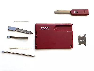 Victorinox Swiss Card Quattro In Red • $29