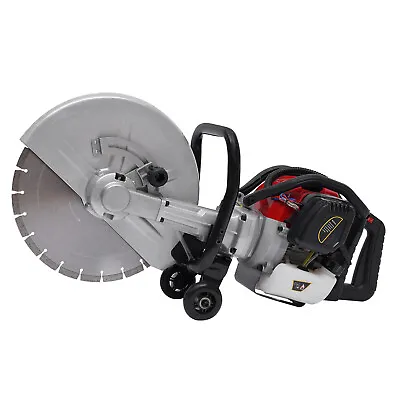 52cc Gas Powered 2 Stroke Cement Wet Dry Masonry Concrete Cut Off Saw With Blade • $242.25