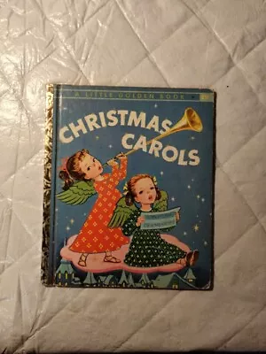 Vintage A Little Golden Book CHRISTMAS CAROLS 1946 Original • $14.95