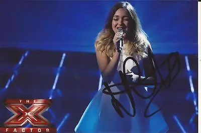 X FACTOR * LAUREN PLATT SIGNED 6x4 LIVE PHOTO+COA • £9.99