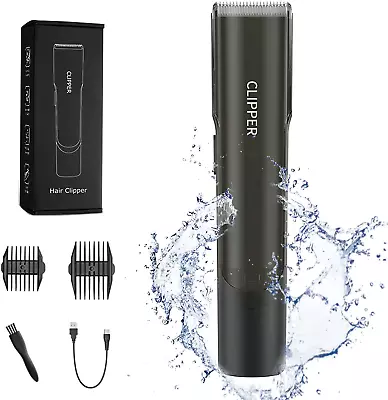 Hair Clippers For Men Automatic Vacuum Professional Cordless Hair Clippers Wat • $48.99