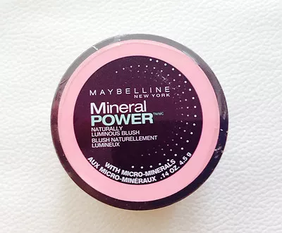 Maybelline Mineral Power Blush Naturally Luminous Blush Soft Mauve • $12.99