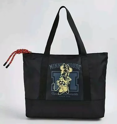 Brand New Disney Minnie Mouse Black Large Tote Bag For Ladies From George • £24.99