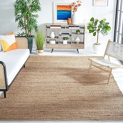 $254.14 • Buy Carpet 100% Natural Frindly Handmade Living Room Floor Mat Braided Jute Area Rug