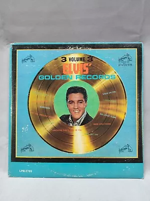 Elvis Presley Golden Records Volume 3 LPM 2765 • $19.99