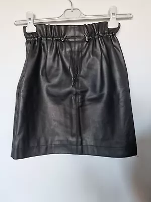 Women's H&M Faux Leather Skirt Size UK 6 • £4.50