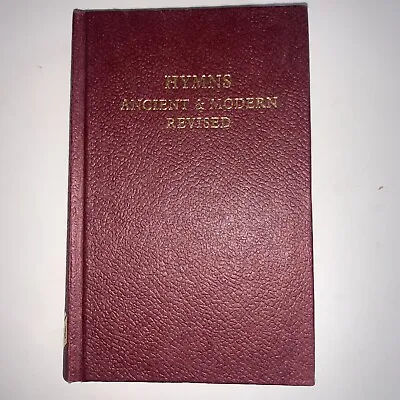 £12.99 • Buy Hymns Ancient & Modern Revised  Hardback Book 1985 SKU F