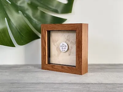 You Mean The World To Me - Love Token Box Frame Valentines Gift Anniversary • £6.99
