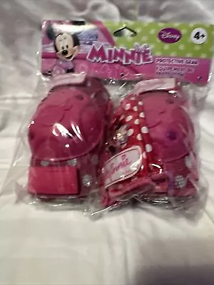 Disney Minnie Protective Gear ( Knee  Elbow Pads With Gloves ) Age 3+ Bicycle • $7.50