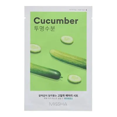 Missha Airy Fit Cucumber Sheet Mask 19g • $7.01