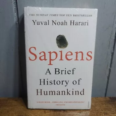 Sapiens: A Brief History Of Humankind By Yuval Noah Harari (English) Paperback B • $24.69