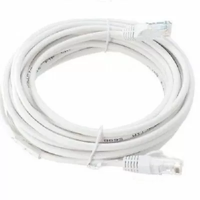 15 Ft CAT6 Network Ethernet Patch Cable XBOX PS3 15 Feet GIGABIT 500MHz WHITE • $6.95