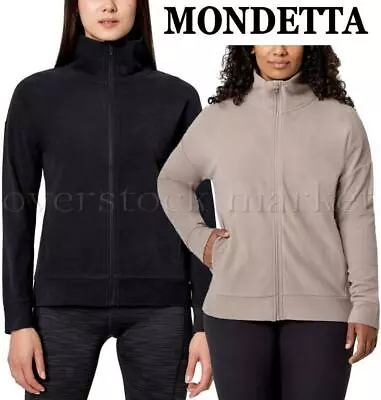 New! Women's Mondetta Cozy Full Zip Jacket! Soft Feel! Midweight! Variety • $20