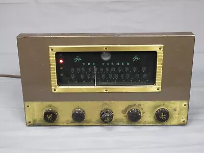 VTG 1950s The Fisher 70-RT FM/AM Superhederodyne Tube Tuner ReceiverPre Amp • $249.99