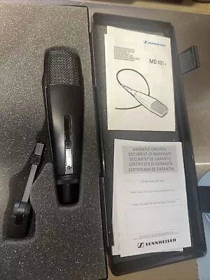 SENNHEISER MD421-II Dynamic Microphones Cardioid Recording Mic [Excellent] • $400