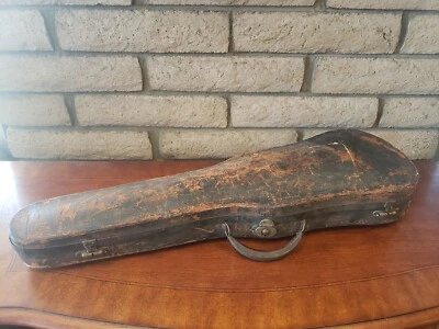 $245 • Buy 1920s 1930s German Violin Case Liquor Bottle Holder With Glasses!💥 Bootlegger ?