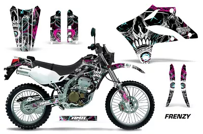 MX Graphics Kit Decal For Kawasaki KLX250 D-Tracker 2004-2016 FRENZY SIL • $169.95