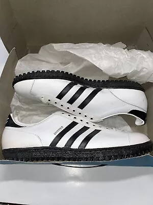 Vintage ADIDAS Gripper  Shoes Sz. 17.5 New In Box Made In West Germany • $60