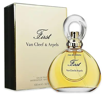 FIRST By Van Cleef & Arpels 100 Ml  Eau De Toilett Spray For Women NEW & SEALED • £109.99