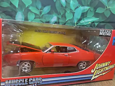 New In Box Diecast Johnny Lightning 1970 Ford Torino Cobra Scale 1:24 • $116.10