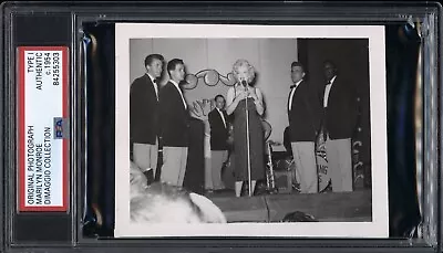 Marilyn Monroe 1954 Korea Type 1 Original Photo PSA/DNA Crystal Clear Snapshot! • $1500