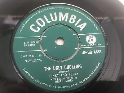 £2.99 • Buy Pinky And Perky - The Ugly Duckling 7  Vinyl Single Record 