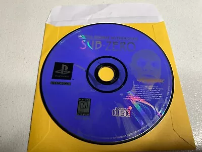 Mortal Kombat Mythologies Sub Zero (PlayStation 1 1997) Disc Only Tested!!! • $22.99