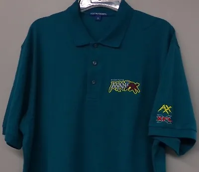 XFL Memphis Maniax Mens Embroidered Polo Shirt XS-6XL LT-4XLT New • $25.49