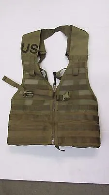 Usmc Molle Ii Marpat Flc Fighting Load Carrier Vest Coyote Tan Zippered Niw • $34.95