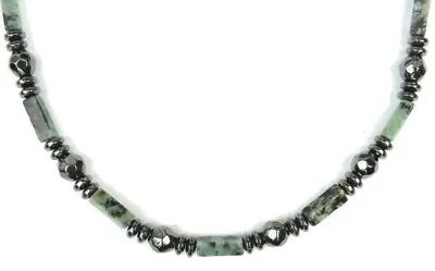 Therapy Magnetic Hematite AFRICAN TURQUOISE Bracelet Anklet Necklace MENS WOMENS • $46.99