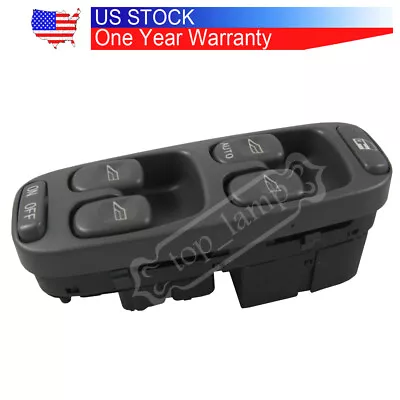 Master Power Window Switch For Volvo 1998-2000 S70 V70 Front Driver LH Side • $24.88