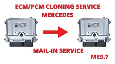 Mercedes ECU CLONING SERVICE ME 9.7 Plug And Play • $99