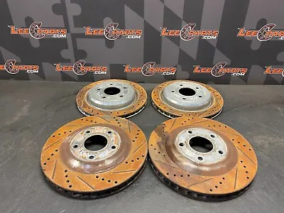 2002 Corvette C5z06 Brake Rotor Set Drilled Slotted Nice!! Used • $229.98