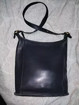 Coach Vintage Large Soho Black Leather Hobo Bag  • $60