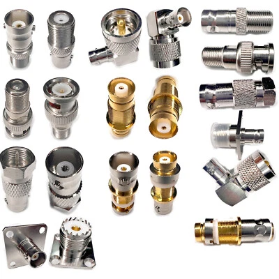 $2.19 • Buy RF Adapter BNC Male Female To F L9 UHF TNC MCX RCA Male Female GB88 Connector RD